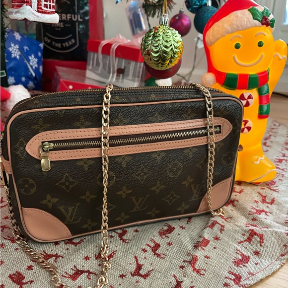 Louis Vuitton Marly Dragonee GM purse crossbody tote handbag clutch canvas - Picture 2 of 13